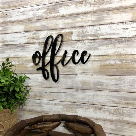 Office Sign Wood Office Sign Home Office Decor Office Door - Etsy