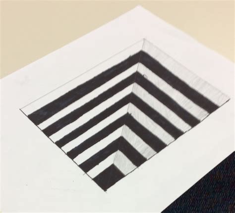 Simple Optical Illusions Drawings