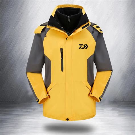 Outdoor Daiwa Fishing Clothing For Men Women Autumn Winter Waterproof Warm Fishing Jackets ...