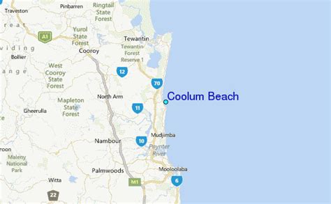 Coolum Beach Tide Station Location Guide