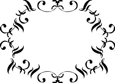 Swirl Clip Art Borders Free - ClipArt Best