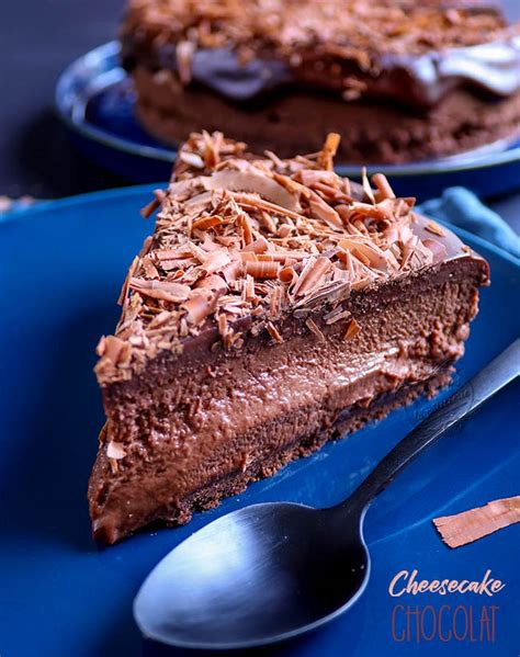 Cheesecake au chocolat 2000% gourmand ! : Il était une fois la pâtisserie