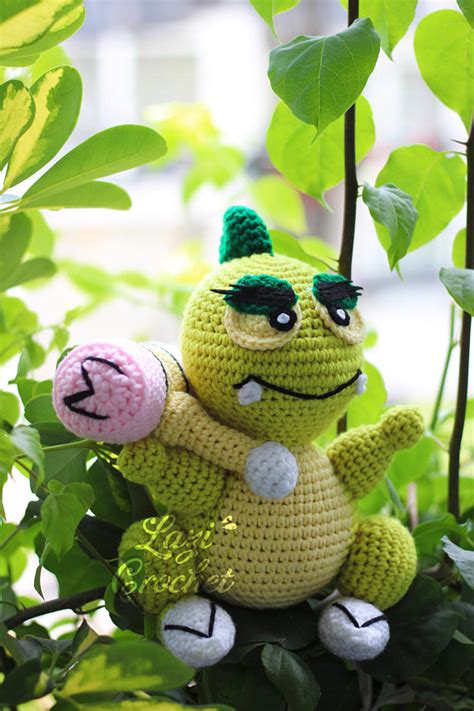 Muka Muka Paradise Dinosaur Amigurumi Crochet Knit Pattern Kawaii Toy Plush Knit Chart Doll ...