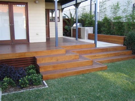 how to build wrap around deck stairs - Google Search | Deck stairs ...