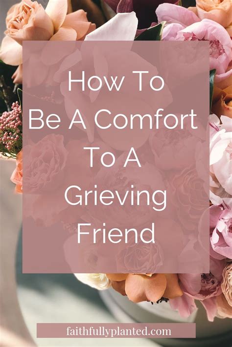 Have you ever wanted to comfort a grieving friend but didn't know how? You're not alone. Here ...