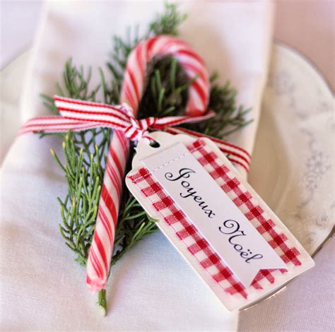 Christmas Place Card Ideas - A Spoonful of Sugar