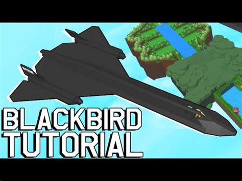 [Tutorial] Sr-71 Blackbird | Build a Boat for Treasure - YouTube