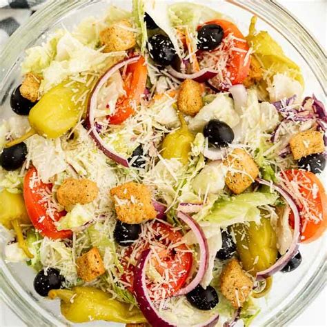 Copycat Olive Garden Salad Recipe - Eating on a Dime