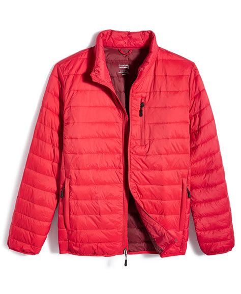 Club Room Men's Quilted Packable Puffer Jacket, Created for Macy's - Macy's