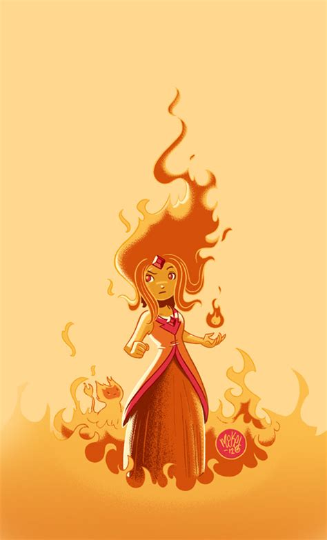 Flame Princess by mikemaihack on DeviantArt