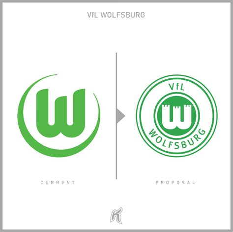 VfL Wolfsburg Logo Redesign