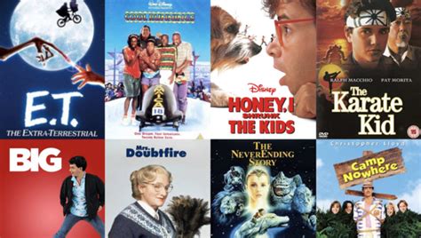 The Best Live Action Family Movies from the 80's and 90's