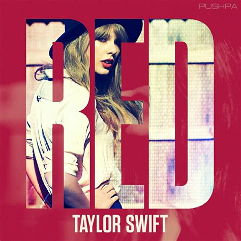 Taylor Swift Red Deluxe Edition cover made by Pushpa | Taylor swift red album, Taylor swift red ...