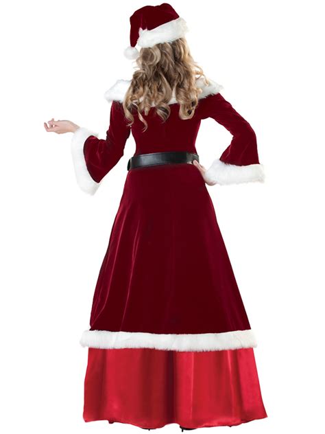 Mrs. St. Nick Deluxe Holiday Christmas Costume - The Costume Shoppe