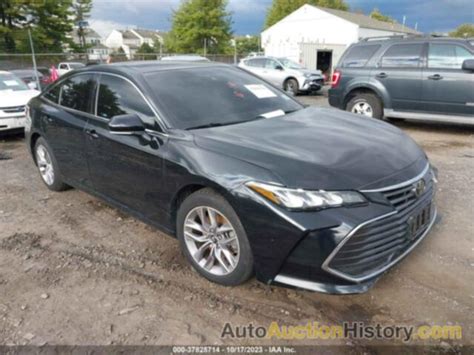 4T1BZ1FB6KU011752 TOYOTA AVALON XLE - View history and price at AutoAuctionHistory