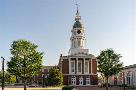 Danville courthouse Front - Purple Rosemary