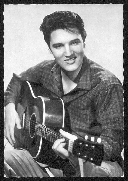 Elvis Presley / Guitar Our beautiful Wall Art and Photo Gifts include Framed Prints, Photo ...