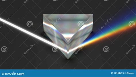 Prism Optical Rainbow Spectrum Light Ray Stock Illustration ...