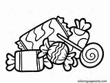 Candy Coloring Pages To Print  Free Printable sketch template