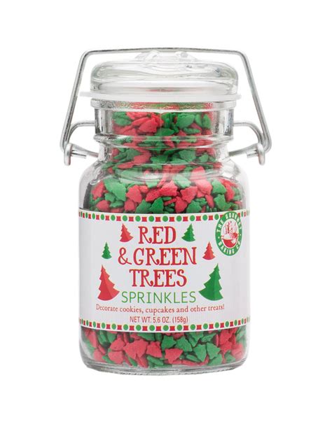 Red & Green Christmas Tree Sprinkles – Pepper Creek Farms