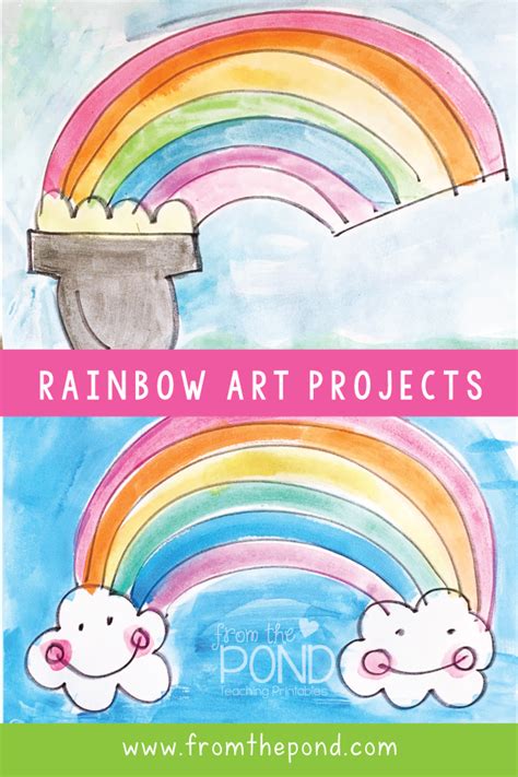 Rainbow Art Projects | From the Pond