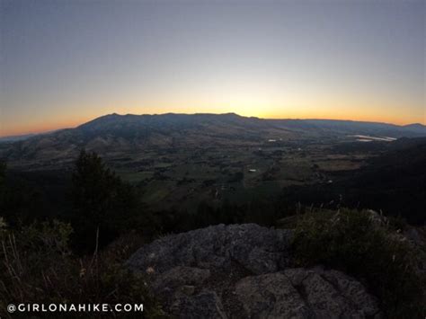 Hiking Ben Lomond Peak via North Skyline Trail, Ogden Girl on a Hike