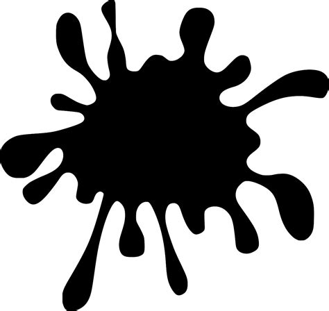 SVG > splatter splash paint - Free SVG Image & Icon. | SVG Silh