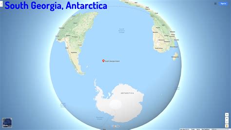 South Georgia Map - Antarctica