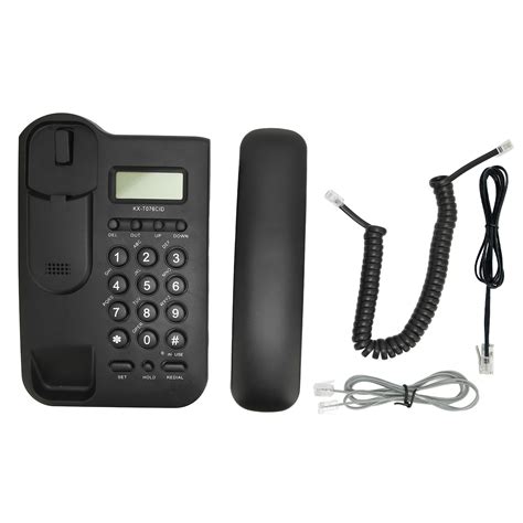 Desk Phone Caller ID Wall Mount Minimalist Corded House Phone for Home ...