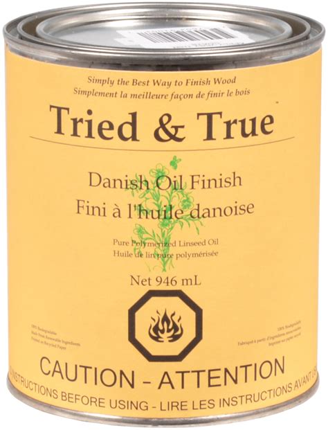 Danish Oil Finish - Tried & True - Ardec - Finishing Products