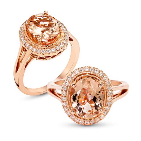 Morganite Rings | Manserjewellery | South Africa