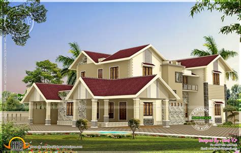 News And Article Online: Modern mix Kerala house elevation in different ...