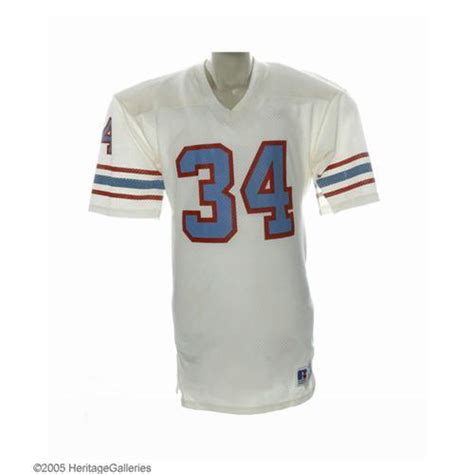 Circa 1983 Earl Campbell Game Worn Jersey Circa 1983 Earl Campbell Game ...