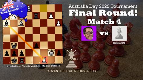 Match 4: 2022 Australia Day Tournament final round - Scotch Game ...