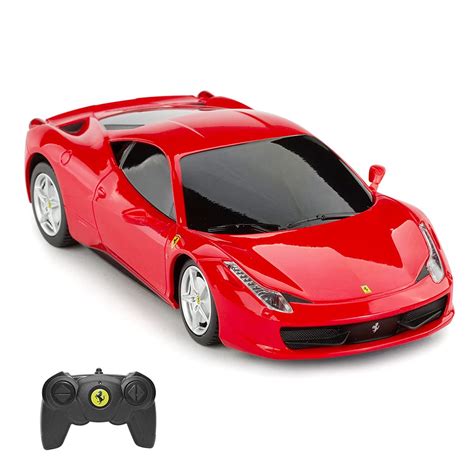 Buy RASTAR Remote Control Ferrari Car, 1:24 Ferrari 458 Italia Remote Control Car, Red Ferrari ...