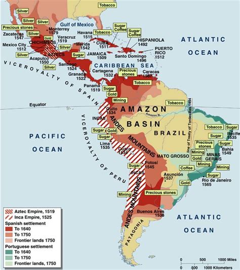 The American Empires of Spain and Portugal, 1492-1750. #America # ...