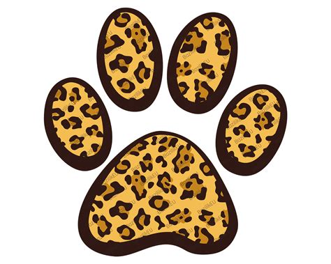 Leopard Print Paw SVG Dog Paws Pet Paw Print SVG Cat Paw | Etsy | Cat paw print, Pet paw print ...