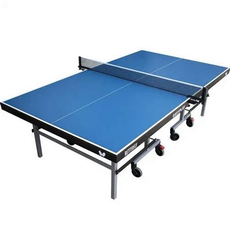 Blue Indoor Table Tennis, Board Thickness Type: 15mm, Size: 15x10 Feet ...