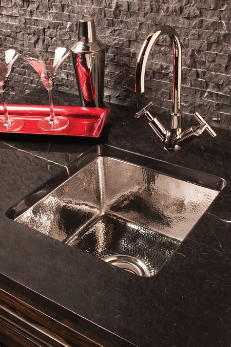 Stainless Steel Bar Sink by Stone Forest featured on Design Journal.