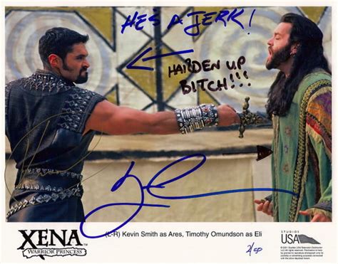 Xena KEVIN SMITH Ares AUTOGRAPH Publicity Photo RARE!!! | #29191910