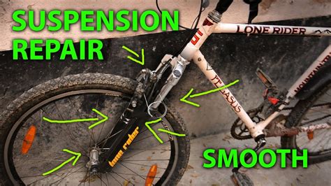 CYCLE FRONT SUSPENSION REPAIR | HOW TO SMOOTH YOUR SUSPENSION | HOW TO REPAIR YOUR SUSPENSION# ...