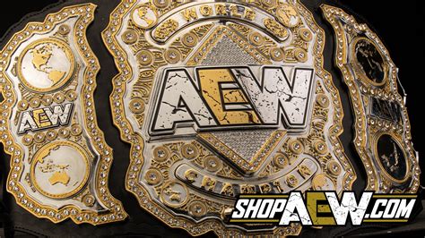 Buy Your Very Own AEW World Championship Replica Title For $699