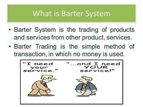 what is barter system? - EduRev Class 10 Question