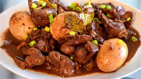 ADOBONG ATAY WITH BOILED EGG | CHICKEN LIVER RECIPE - YouTube