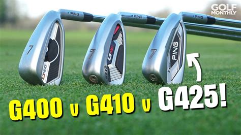 Golf Monthly magazine - Ping G400 vs Ping G410 vs Ping G425 Irons Test