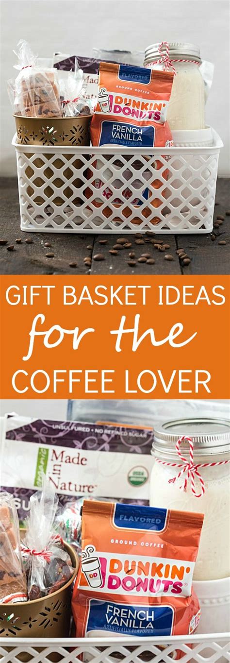 Gift Basket Ideas for the Coffee Lover | Coffee gift basket, Coffee gift baskets, Coffee lover ...
