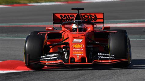 F1 winter test 2019 day one: Ferrari & # 39; s Sebastian Vettel leads ...