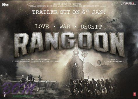 Rangoon promises riveting story with stellar performances by Shahid, Kangana and Saif © BOM ...