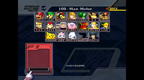 SSBM Character Select (Minus Clones) by Jsmit186 on DeviantArt