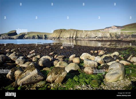 South Haven with Fair Isle Bird Observatory, Fair Isle, Shetland ...